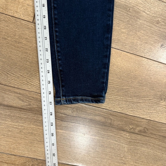 Lucky Brand Jeans Women's 27 Dark Wash Blue High Rise Skinny Curvy Denim Stretch - Picture 7 of 7